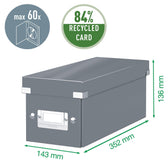 CD-BOX LEITZ CLICK STORE 143X136X352MM WIT - afbeelding 4