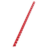 Bindrug GBC 10mm 21rings A4 rood - afbeelding 5
