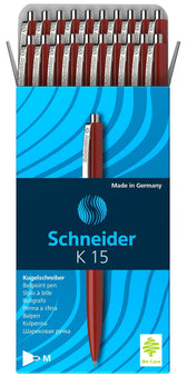 Balpen Schneider K15 M rood - afbeelding 2