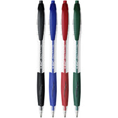 Balpen Bic Atlantis classic grip clic M zwart - afbeelding 5