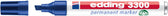 Viltstift edding 3300 schuin 1-5mm blauw - afbeelding 5