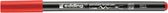 Brushpen edding 4200 porselein rood - afbeelding 5