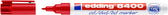 CD marker edding 8400 rond 0.5-1mm rood - afbeelding 5