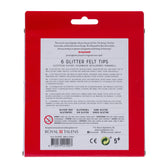 Viltstift Bruynzeel Kids Glitter 6 kleuren - afbeelding 3