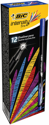 Fineliner Bic Intensity F blauw - afbeelding 2