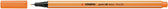 Fineliner STABILO point 88/054 F neon oranje