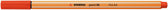 Fineliner STABILO point 88/40 F rood - afbeelding 2