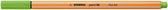 Fineliner STABILO point 88/33 F groen - afbeelding 2