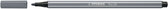 Viltstift STABILO Pen 68/96 M donkergrijs