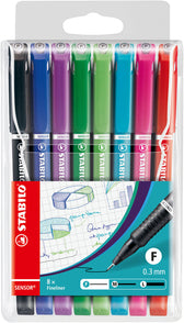 Fineliner STABILO Sensor 189/8 F ass 8st - afbeelding 4