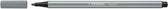 Viltstift STABILO Pen 68/95 M middel koudgrijs