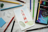Kleurpotlood STABILO 1636 aquacolor Arty 36st ass - afbeelding 5