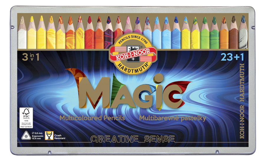 KleurpotlKoh I Noor Jumbo Magic doos 24 kleur
