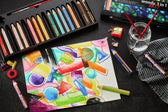 Kleurpotlood STABILO 880 woody 3 in 1 Arty 10st - afbeelding 3