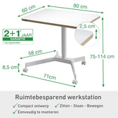 Zit-Sta bureau Leitz Ergo compact - afbeelding 6
