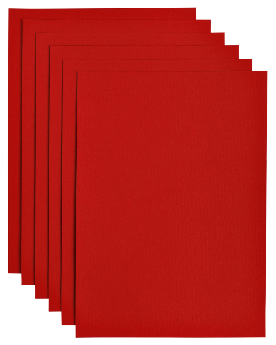 Kopieerpapier Papicolor A4 200gr rood