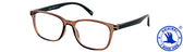 Leesbril I Need You +3.00dpt Lucky bruin-zwart - afbeelding 2