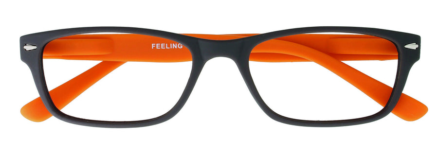 Leesbril I Need You +1.00dpt Feeling bruin-oranje