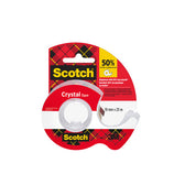 Plakband Scotch Crystal 600 19mmx25m tr + handdisp - afbeelding 2