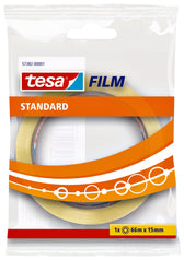 Plakband tesafilm Standaard 66mx15mm transparant