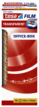 Plakband tesafilm 33mx15mm transparant - afbeelding 2