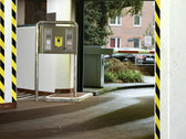 Waarschuwingstape tesa 66mx50mm geel zwart - afbeelding 2