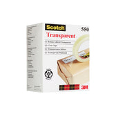 Plakband Scotch 550 19mmx66m transparant - afbeelding 3