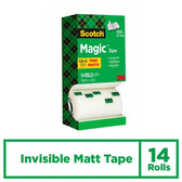 Plakband Scotch Magic 810 19mmx33m mat 12+2 - afbeelding 4