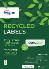 Etiket Avery LR7162-100 99.1x33.9mm wit 1600stuks - afbeelding 6