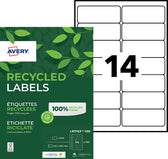 Etiket Avery LR7163-100 99.1x38.1mm wit 1400stuks - afbeelding 7