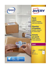 Etiket Avery L7166B 99.1x93.1mm blockout 600stuks - afbeelding 2