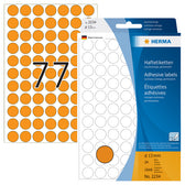 Etiket HERMA 2234 rond 13mm fluor oranje 1848stuks - afbeelding 7
