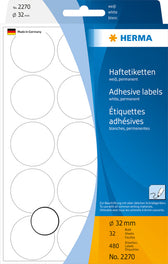 Etiket HERMA 2270 rond 32mm wit 480stuks - afbeelding 6