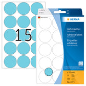 Etiket HERMA 2273 rond 32mm blauw 480stuks - afbeelding 7