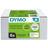 Etiket Dymo LabelWriter naamkaart 54x101 6st wit - afbeelding 4