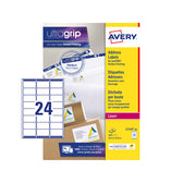 Etiket Avery L7159-40 63.5x33.9mm wit 960stuks - afbeelding 6