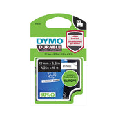 Labeltape Dymo LabelManager D1 polyester 12mm wit - afbeelding 3