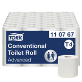 Toiletpapier Tork T4 Advanced 2laags 250 vel wit - afbeelding 7