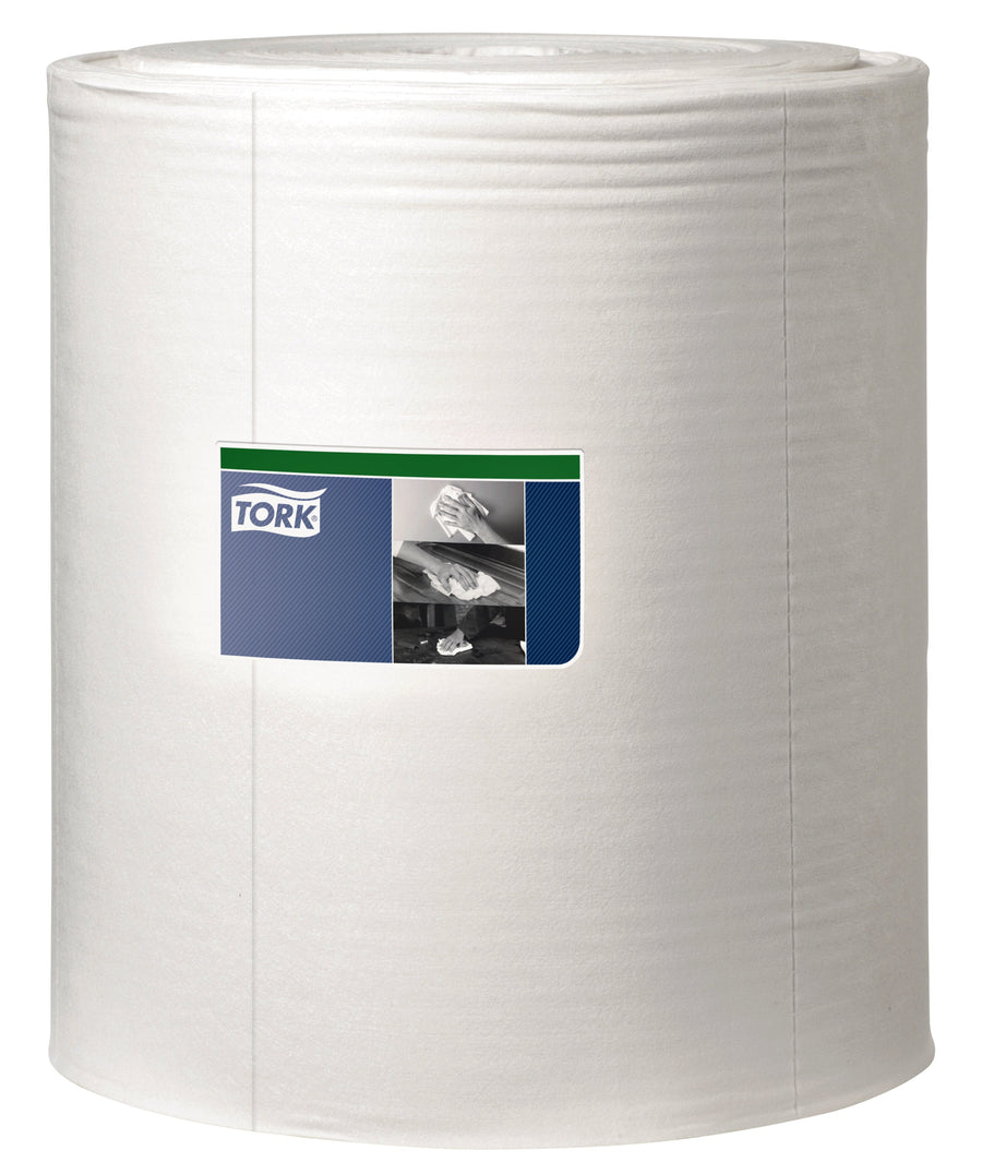 Reinigingsdoek Tork W1 Premium 1laags 380m wit