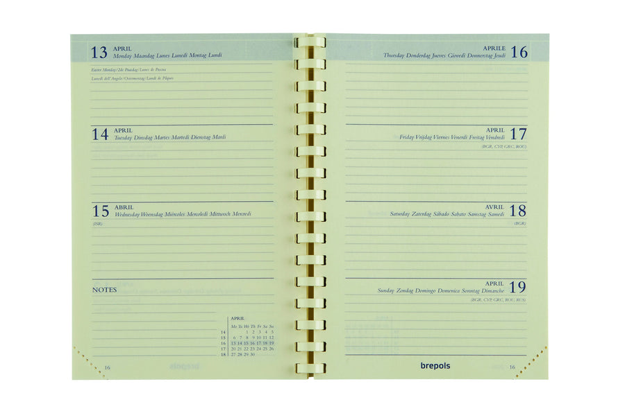 Agendavulling 2026 Brepols Delta 7d/2p
