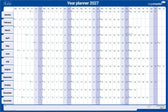 Jaarplanner 2026 Legamaster 90x60 horizon gelam