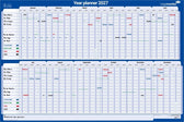 Projectplanner 2026 LM 90x60cm hor gelamineerd - afbeelding 9