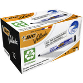 Whiteboardmarker Bic 1701 rond L zwart - afbeelding 2