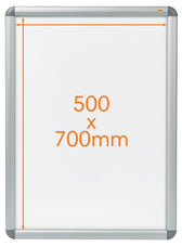 Kliklijst Nobo Premium Plus 70x50cm aluminium - afbeelding 2
