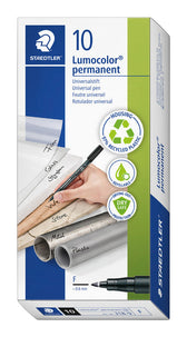 Viltstift Staedtler OHP Lumo F 318 perm zwart - afbeelding 3
