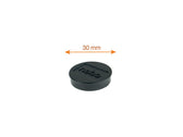 Magneet Nobo 30mm zwart 4 stuks - afbeelding 3