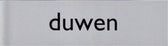 Infobord Posta pictogram duwen
