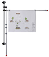 Wandhouder MAUL met 2 armen 1.32m 62530 grijs - afbeelding 2