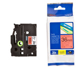 Labeltape Brother Ptouch TZe461 36mm rood - afbeelding 3