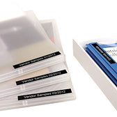 Labeltape Dymo LabelManager D1 polyester 19mm zw - afbeelding 9